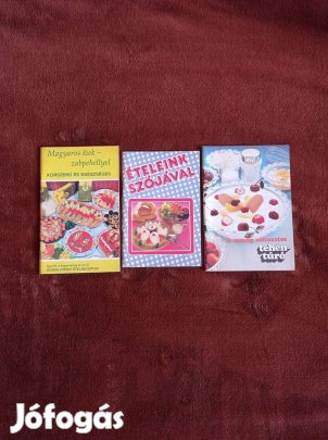 Egészséges ételek könyvei