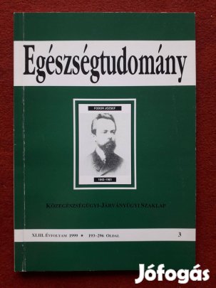 Egészségtudomány Szaklap 1999.3 folyóirat