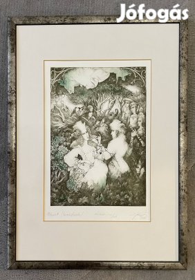 Egresi Zsuzsanna rézkarc