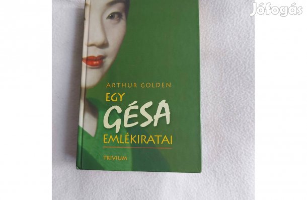 Egy Gésa emlékiratai c. könyv (Arthur Golden:), gyönyörű állapotban