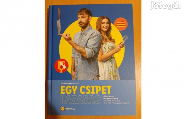 Egy csipet lazaság szakács könyv
