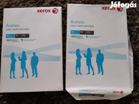 Egy csomag Xerox Business A4 80g másolópapír /2-3 cs. kapható/