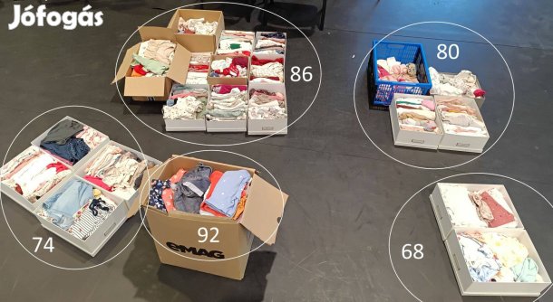 Egy évre elég baba kislány gyerek ruha egyben