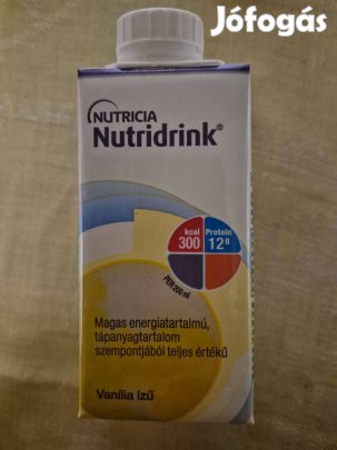 Egy karton vaniliás Nutridrink (24 db)