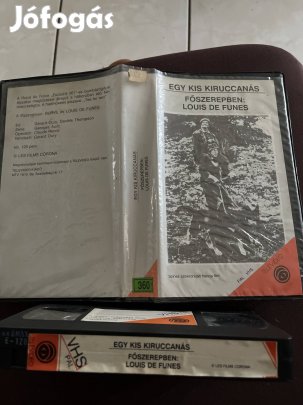 Egy kis kiruccanás vhs nagytok Funes