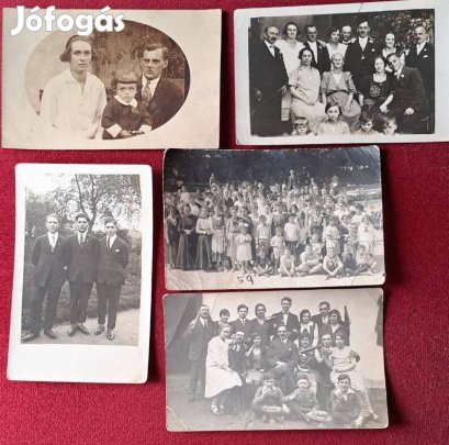 Egy letűnt kor emléke csoportkép a régi világból