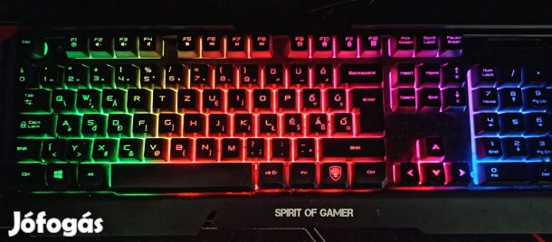 Egy nagy Billenyüzet ami világit