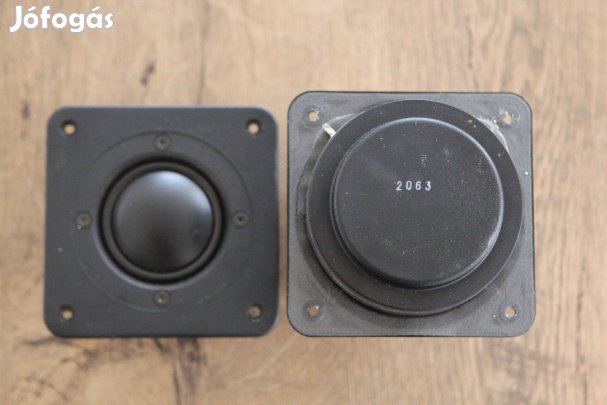 Egy pár MBM 12x12 cm-es Supronyl kupola középnyomó 8 ohm