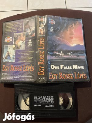 Egy rossz lépés thriller vhs 