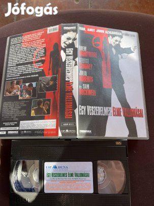 Egy veszedelmes elme vallomásai akció vhs 