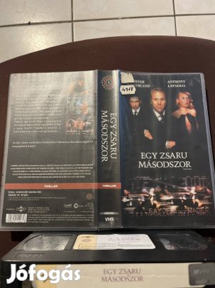 Egy zsaru másodszor thriller vhs