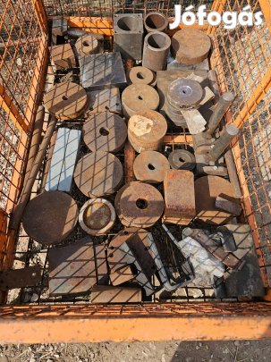 Egyben Köracél tömör vas pogácsa vasrúd anyag kazánlemez