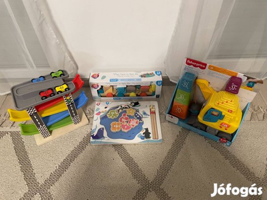 Egyben eladó 4db gyerekjáték