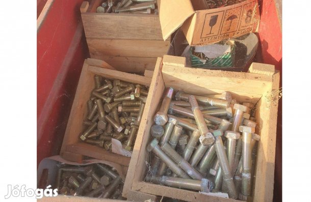 Egyben nagyméretű vas fém metrikus csavar anya 5.6 erősségű