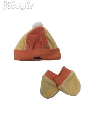 Egyéb Új (címkés) Fiú 2 részes szett - Sapka (Méret: 62)