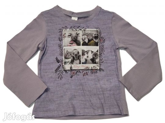 Egyéb Új (címkés) Lány Hosszú ujjú felső (Méret: 110)
