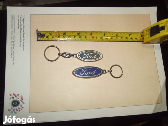 Egyedi Ford számozott kulcstartó