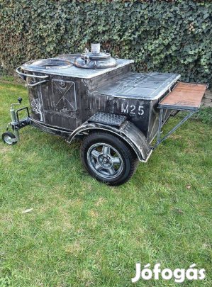 Egyedi Gulyáságyú & Mozgó Konyha Minden Egyben!