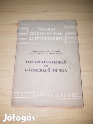 Egyedi László - Vízvezetékszerelő és gázszerelő munka - Építésügyi