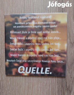 Egyedi Quelle karácsonyi CD