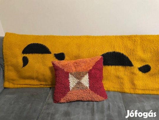 Egyedi Retro Suba Falvédő és Díszpárna Szett