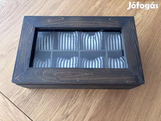 Egyedi, kézzel készített óratartó doboz