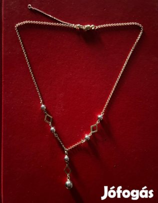 Egyedi arany nyaklánc colier 8,55 gr újszerű