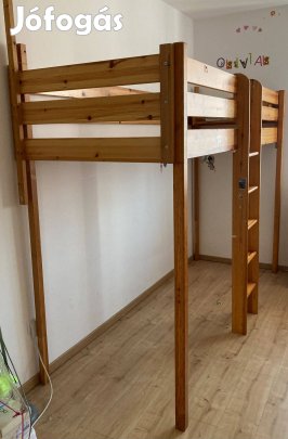 Egyedi fa galéria ágy eladó !
