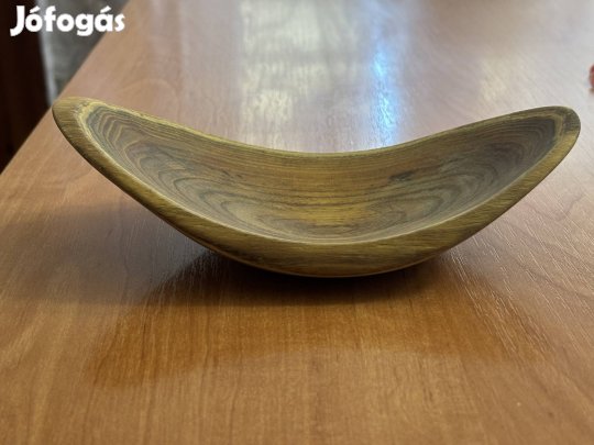 Egyedi fából készült karéjtál 19X3-cm