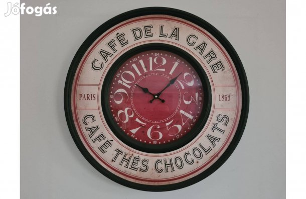 Egyedi fém falióra 60 cm