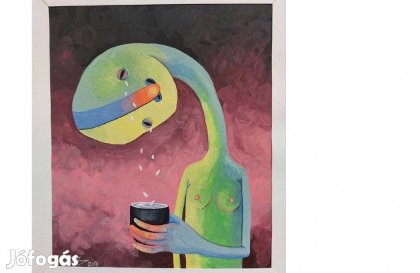 Egyedi festmény keretben