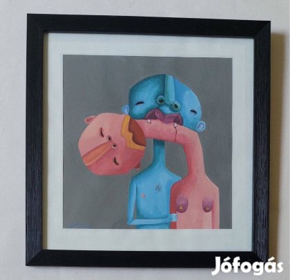 Egyedi festmény keretben