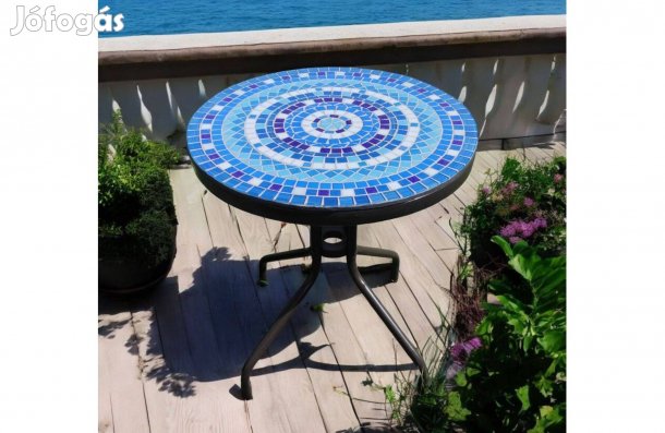 Egyedi kézműves mediterrán kerti asztalok (60 cm)