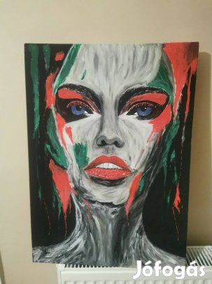 Egyedi kézzel festett akril festmény