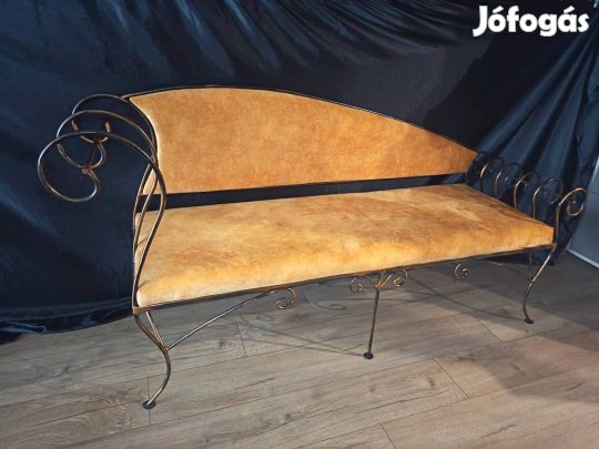 Egyedi kovácsoltvas design kanapé / pihenő különleges darab