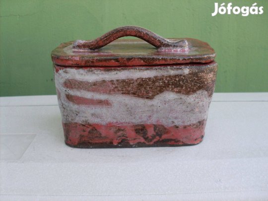 Egyedi mázas kerámia doboz