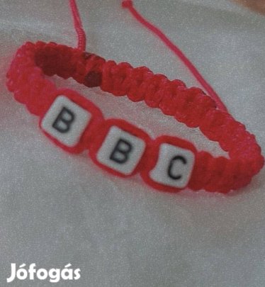 Egyedi név karkötő