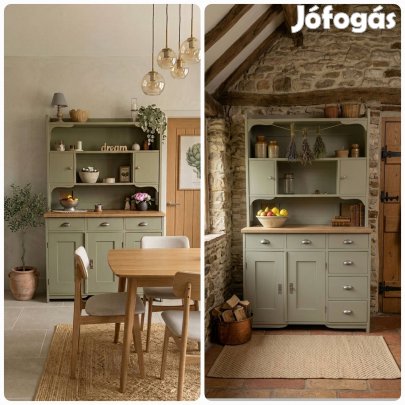 Egyedi tálalószekrény + ajándék tálca