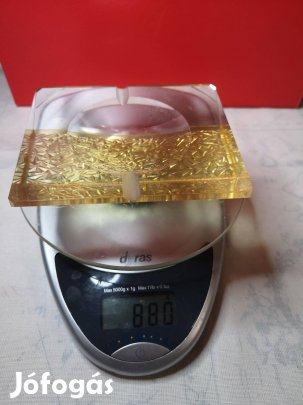 Egyedi üveg hamutál 880g