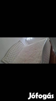 Egyedileg terveztetett és legyártatott, bőr franciaágy eladó!