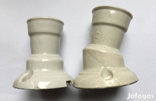 Egyenes, ill. ferde kerámia/porcelán fali lámpa foglalatok