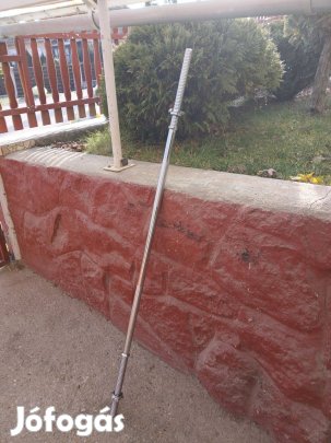 Egyenes kétkezes rúd 160 cm újszerű 30 mm 8 kg gyári