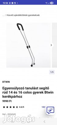 Egyensúlyozó tolókar Btwin kerékpárokhoz