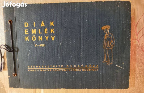 Egyetemi diákkönyv 1941ből