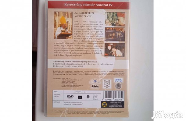 Egyházi témájú DVD , karcmentes