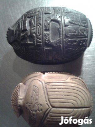 Egyiptomi Szkarabeusz müanyag 2db