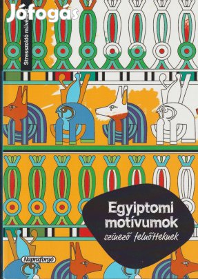 Egyiptomi motívumok - Színező felnőtteknek