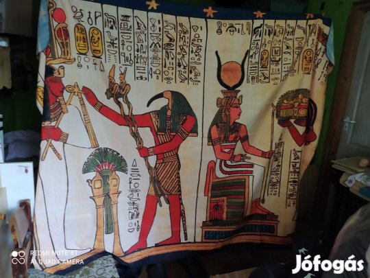 Egyiptomi nagy fali dekoráció újonnan eladó!