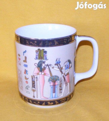 Egyiptomi porcelán bögre