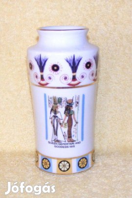 Egyiptomi porcelán váza